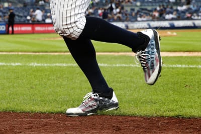 Check Out Aaron Judge's Custom Cleats In Honor Of 9/11 First