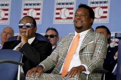 Hall Of Famer Pedro Martinez Coaches David (Big Papi) Ortiz On Induction  Sunday Hall Of Fame Talk