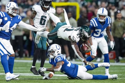 What channel is Philadelphia Eagles game today vs. Colts? (11/20