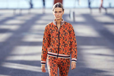 Tory Burch - From the new collection: Tory wearing our printed
