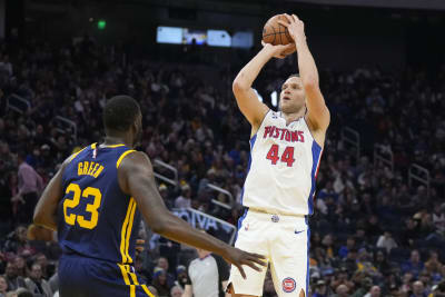 Bey beats buzzer with 3, Pistons beat Warriors 122-119