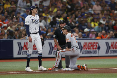 Orioles' Adley Rutschman Records First MLB Hit, Triples Against Tampa Bay  Rays - Fastball