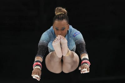 Simone Biles wins 6th all-around title at worlds to become most