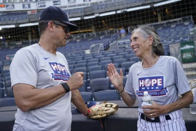 Yankees call up bat girl 60 years after she was rejected