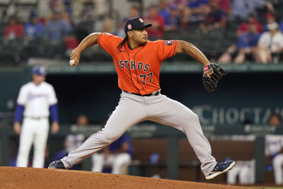 Rangers build big early lead off Valdez, hold on for 5-4 win over Astros to  take 2-0 lead in ALCS