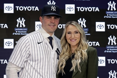 Yankees' Carlos Rodon, wife Ashley welcome third child: 'Big, little secret