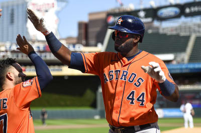 Watch: Yordan Alvarez makes Astros history, homers in first two