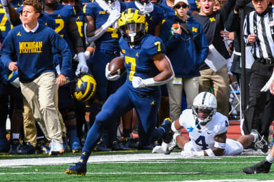 Lightning strikes twice as rushing attack leads Michigan football in  dominate top-10 victory; MSU next