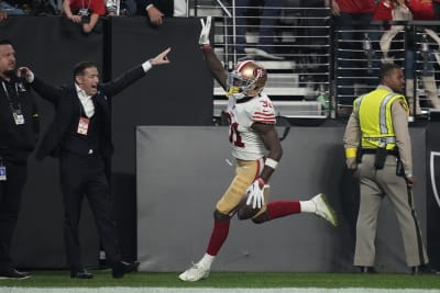 49ers edge Raiders 37-34 in OT for 9th consecutive win - The San Diego  Union-Tribune