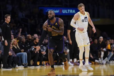 LeBron James Wears Louis Vuitton Outfit to L.A. Lakers Season Opener