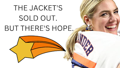 Kate Upton Astros Victory Parade Jacket