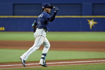 MLB on X: In his first at-bat of the spring, Wander Franco goes