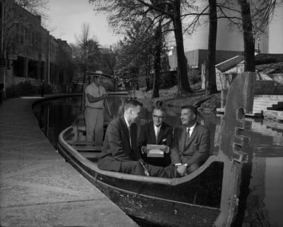 Historical photos show famed San Antonio River Walk in different light
