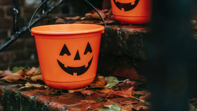 Holiday Home Purple Jack O Lantern Mini Halloween Treat Buckets - Set of 3,  3 pk - Kroger