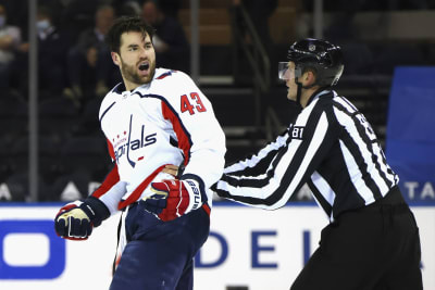 New York Rangers' Pavel Buchnevich plays during an NHL hockey game