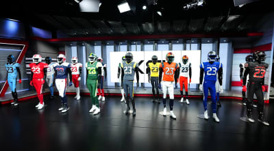 XFL Under Armour announce partnership unveils team uniforms for