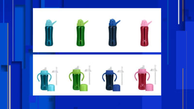 Thousands of toddler sippy cups and bottles are recalled over lead  poisoning risk