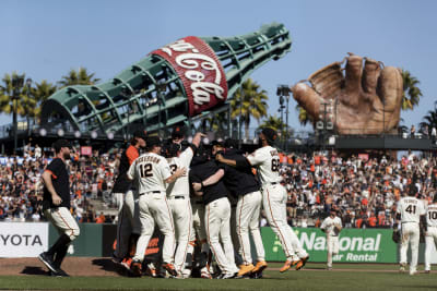 Photos: San Francisco Giants fans celebrate return to 'normalcy' at Oracle  Park home opener