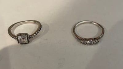 Love and loss ring top