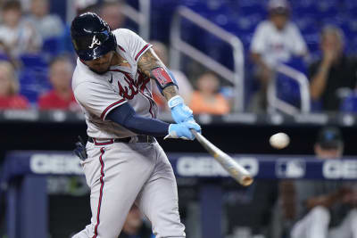 Acuña, Olson power Braves to doubleheader sweep of Marlins