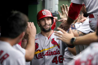 Goldschmidt hits 7th homer in 8 games, Cards beat Cubs 2-1