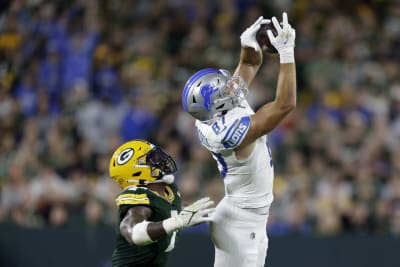 David Montgomery runs wild as Lions beat Packers 34-20 to take early  command of NFC North