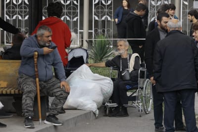 Nagorno-Karabakh refugees begin arriving in Armenia after Azerbaijan's  military offensive