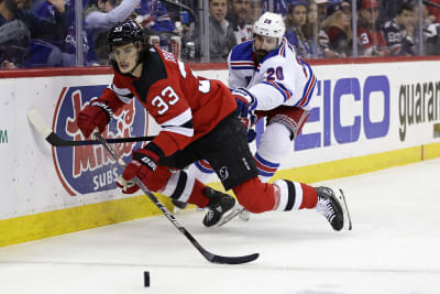 Devils blank Rangers in Game 7, face Canes in second round