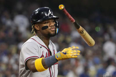 Braves' Ronald Acuna Jr. tried to bat left-handed with a 19-run lead