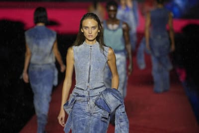 Diesel is Milan's hottest ticket with otherworldly looks, cutting-edge  textiles