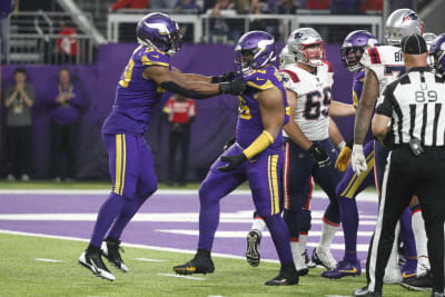 Vikings sack Mac Jones, Patriots 33-26 on Thanksgiving night