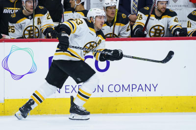 Marchand scores in OT, Bruins beat Capitals to even series