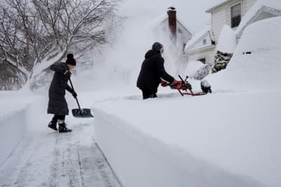 Unbelievable' snowfall blankets parts of the Northeast