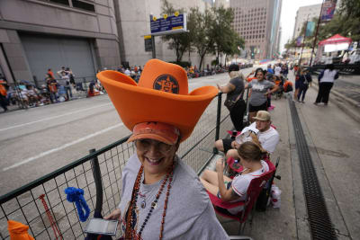 Fans celebrate Houston Astros' World Series win with parade