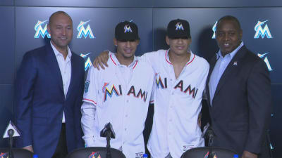 New colors and logo for Derek Jeter's Marlins