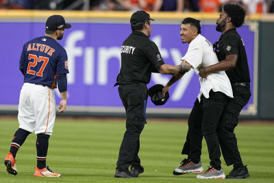 VIDEO: Jose Altuve Begging Teammates Not to Rip Off His Jersey