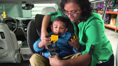 Winter warnings Coats and car seat safety