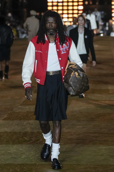 The show-stopping bags from the Louis Vuitton men's spring-summer 2023  fashion show