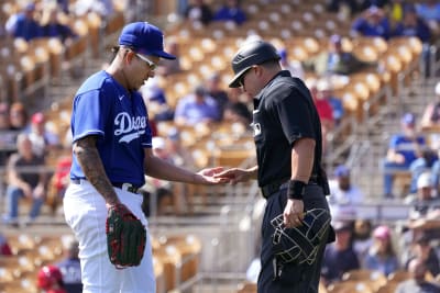 Julio Urias Team-Issued 2019 Home Jersey