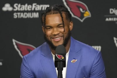 Marlins Monte Harrison relates to Kyler Murray