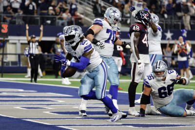 Prescott has 2 TD passes, Cowboys top banged-up Titans 27-13