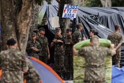 Rio's Christ statue closes and state of emergency decreed