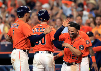 Correa, Alvarez help Astros take 2-0 lead over Sox in ALDS