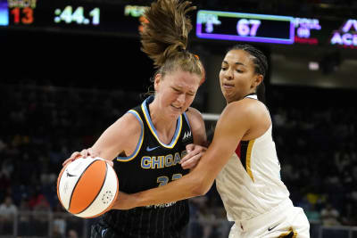 Gray's late basket caps Aces' 21-point comeback vs. Mystics