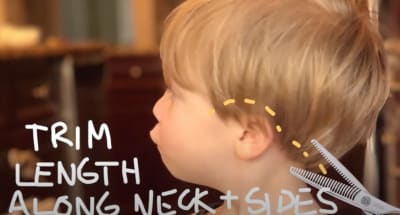 How to cut boys deals hair at home