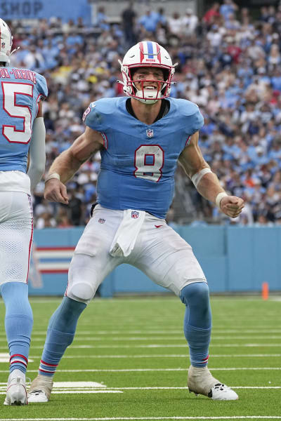 Will Levis rallies Titans for 2 late TDs, 28-27 win over Dolphins