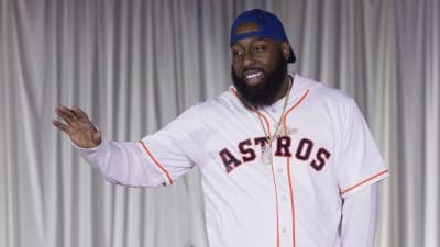 Houston Astros and Bun B celebrate 713 Day at Minute Maid Park