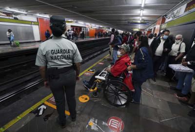 National Guard sent to Mexico City subway on sabotage worry National Guard sent to Mexico City subway on sabotage worry