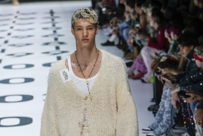 Milan Men's Fashion Week: Versace invoked pop Baroque style with a