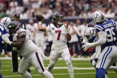 Despite Texans leading NFL in sacks allowed C.J. Stroud still